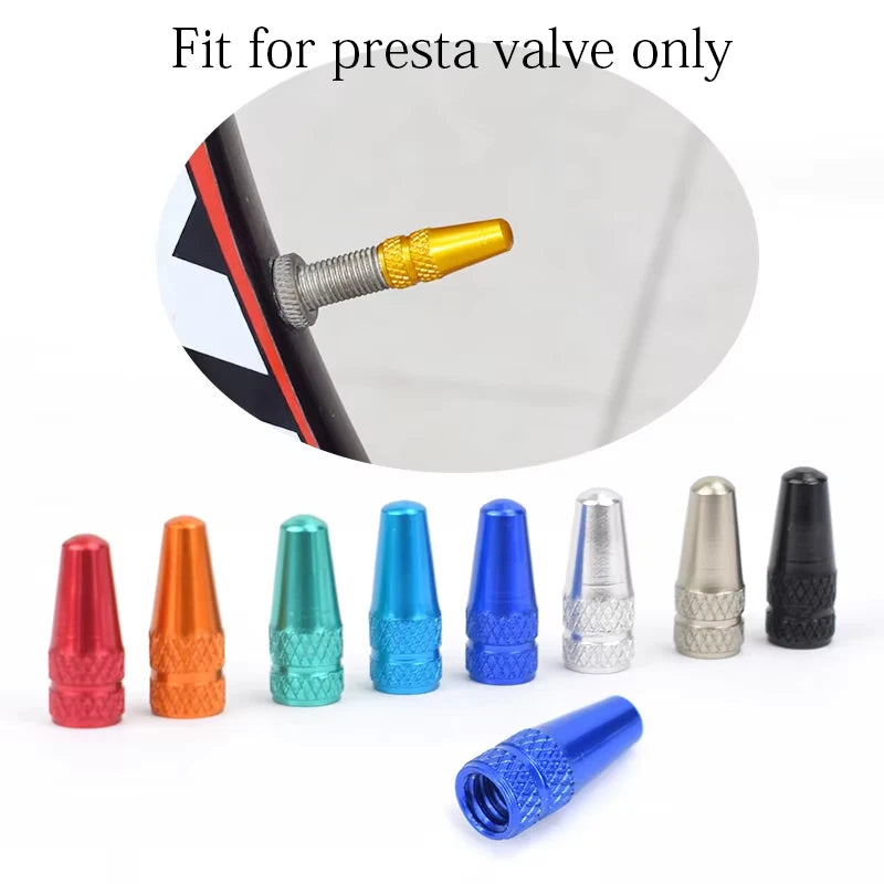 Aluminium Ventilkappen für Presta-Ventile – 8 Farben – clever-campen Ansicht 4