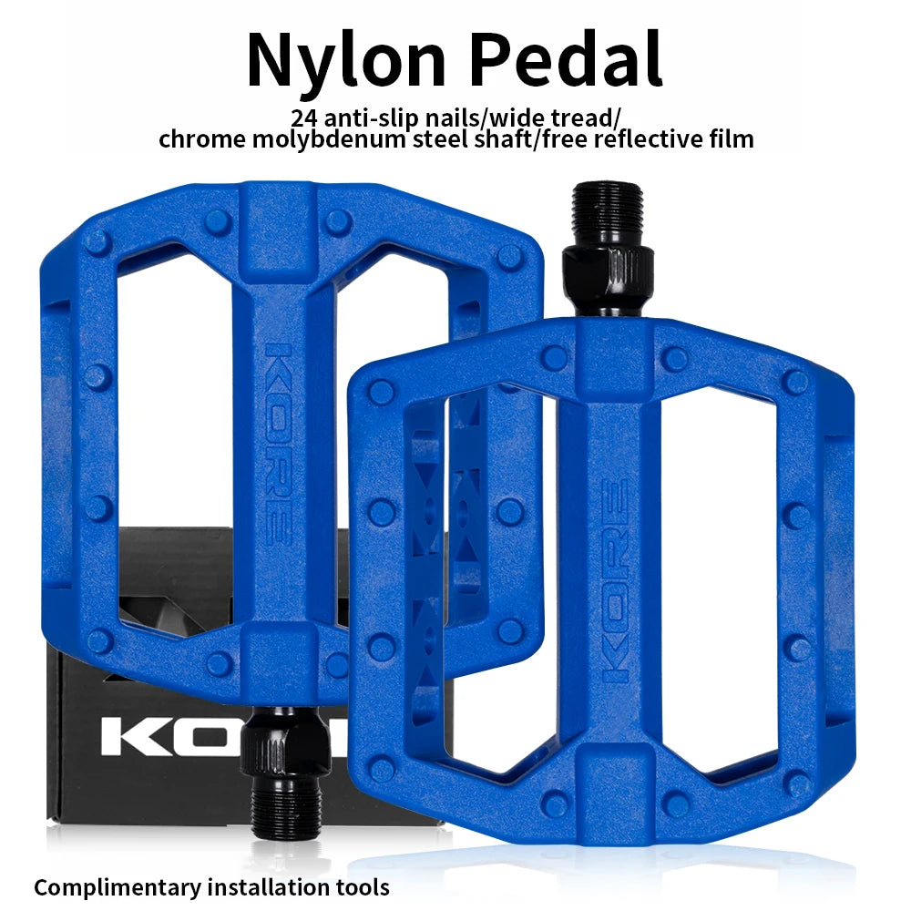 Ultraleichte Nylon Fahrradpedale mit rutschfester Oberfläche – clever-campen Ansicht 2