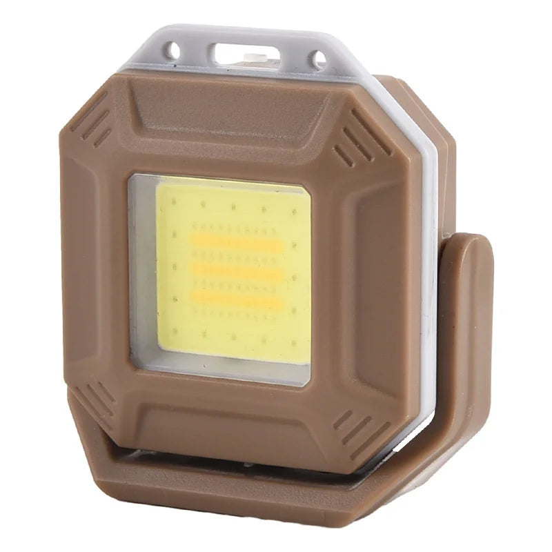 Wiederaufladbare LED Arbeitslampe mit Magnetbasis – clever-campen Ansicht 2