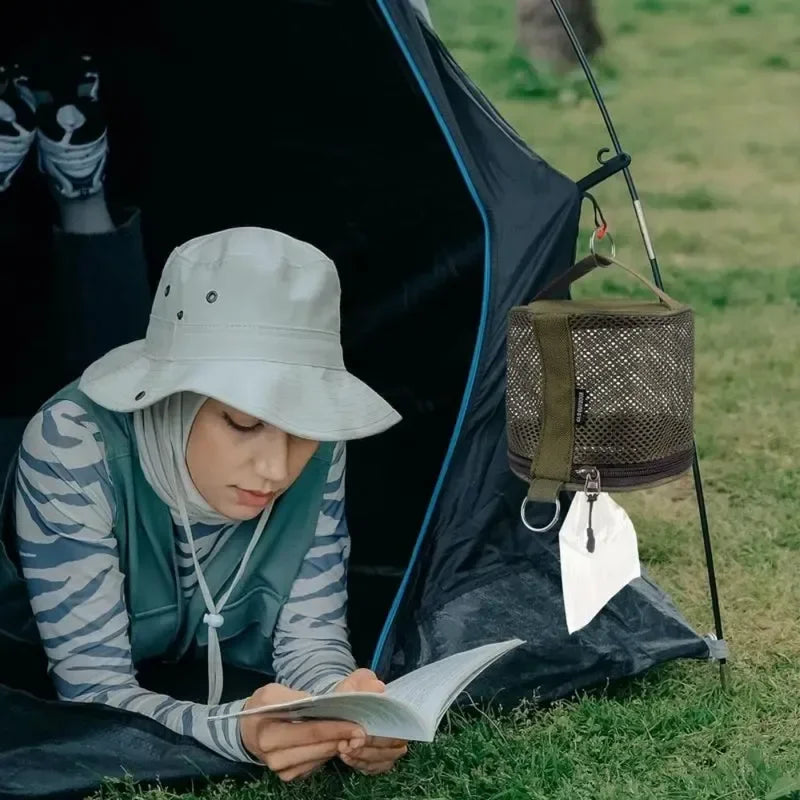 Magnetischer Zelt-Haken für Camping und Outdoor – hängend – clever-campen Ansicht 4