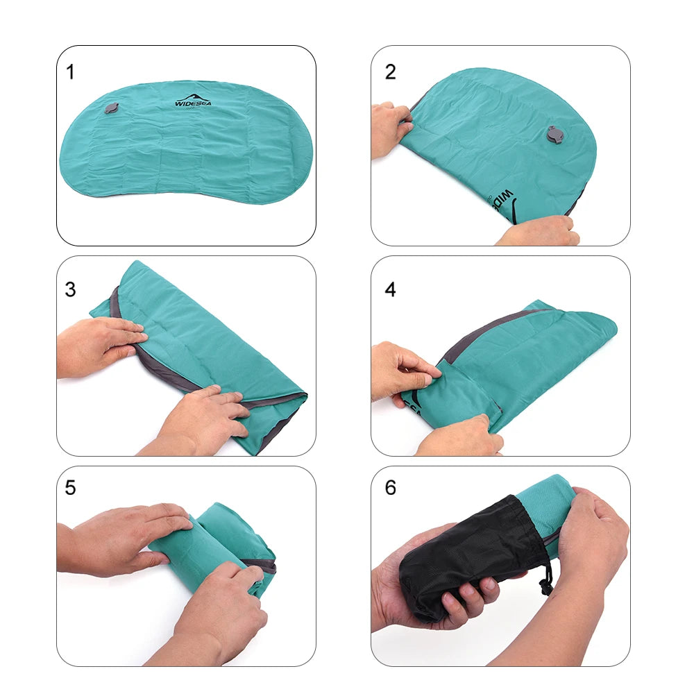WIDSEA Campingkissen Luftkissen Faltbar für Outdoor – clever-campen Ansicht 6