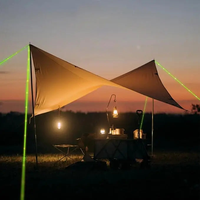 LED Zeltseil mit Warnlicht für Outdoor-Aktivitäten – clever-campen Ansicht 3