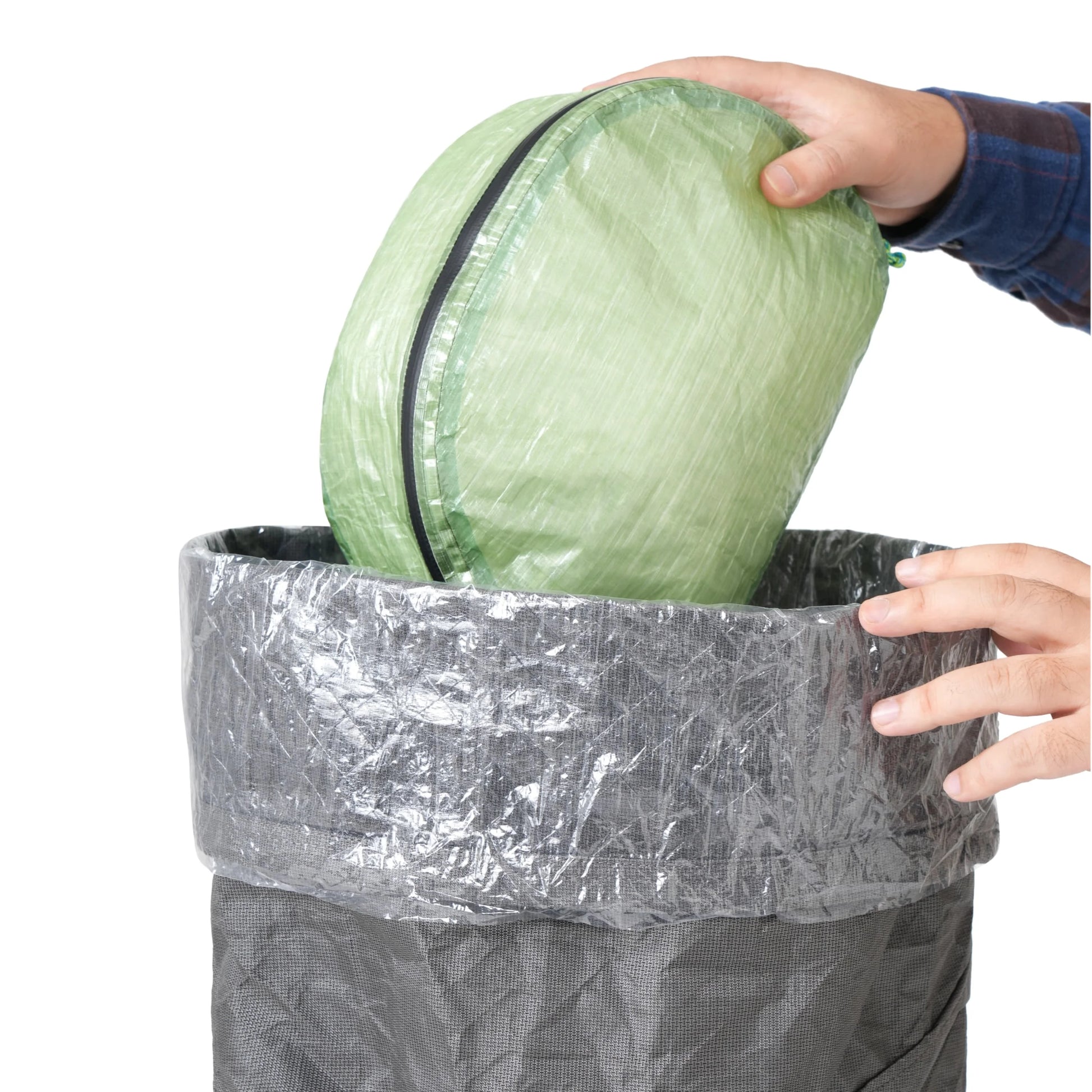 Ultraleichter Packliner aus Polypropylen für Rucksäcke – clever-campen Ansicht 6