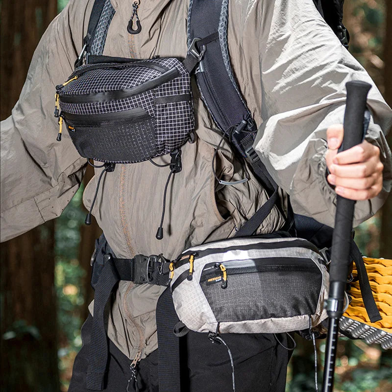 HIKEMAN Wasserdichte Tactical Hüfttasche für Wanderungen – clever-campen Ansicht 2