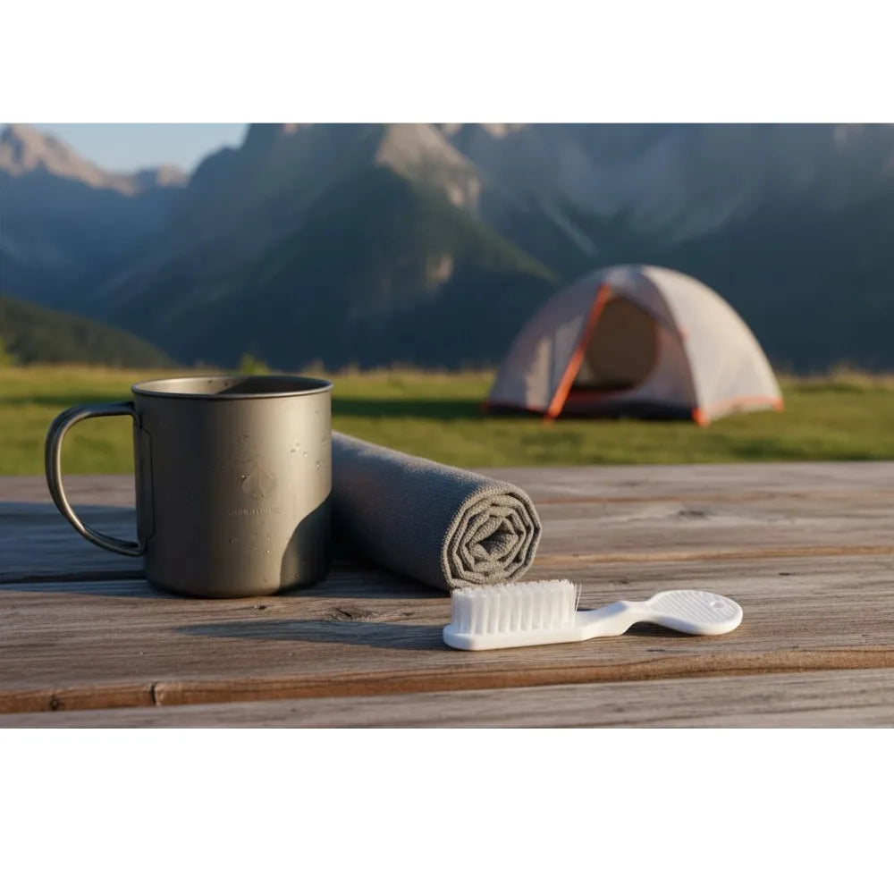 Ultraleichte Reisetoothbrush 3.1g für Camping & Outdoor – clever-campen Ansicht 6