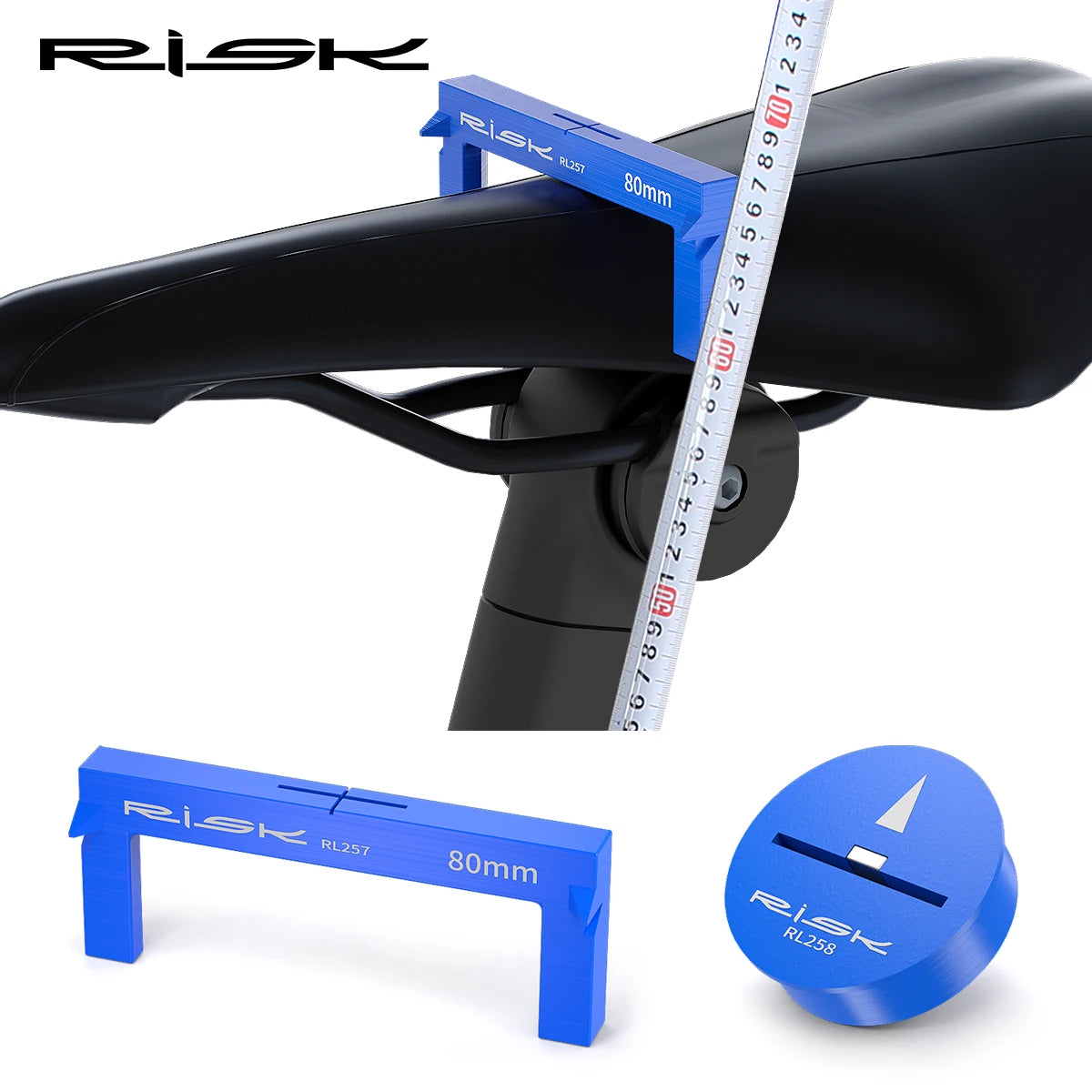 MTB Fitting Tool für Fahrradsitzhöhe und Distanzmessung – clever-campen Ansicht 2