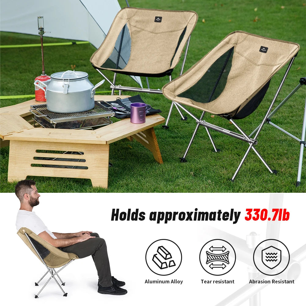 Naturehike 2024 Campingstuhl ultraleicht faltbar – clever-campen Ansicht 2