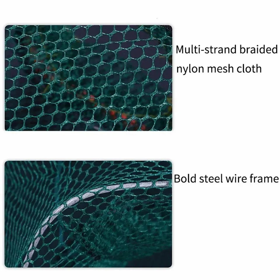 Zusammenklappbarer Fischkäfig aus Nylon für Krabben – clever-campen Ansicht 4