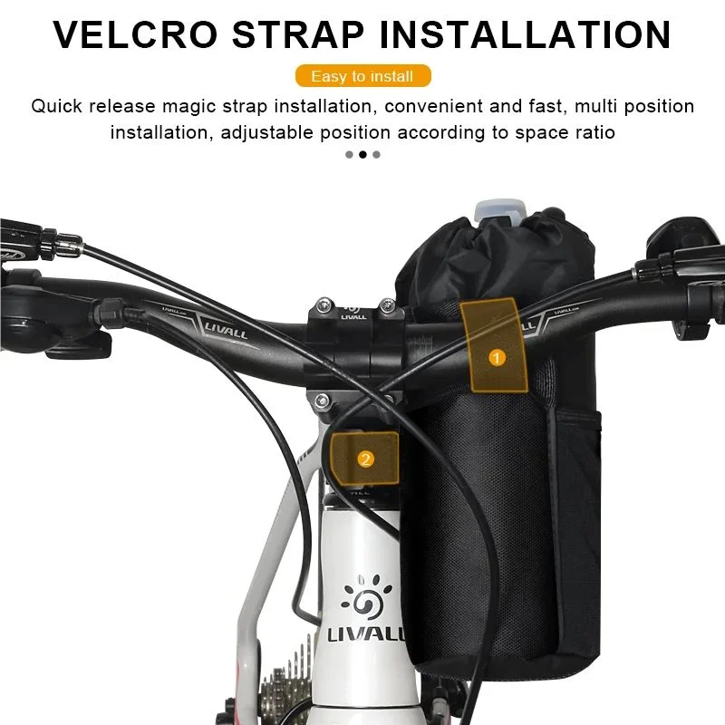 Trinkflaschenhalter für Fahrrad – Isolierte Tasche – clever-campen Ansicht 2