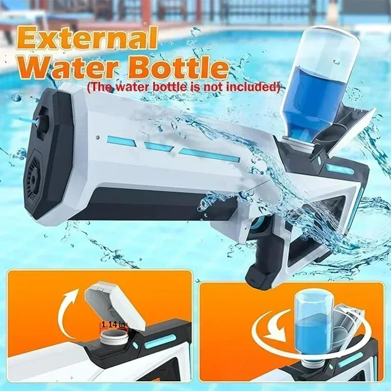 Starke Elektro-Wasserpistole für Sommer-Spass
