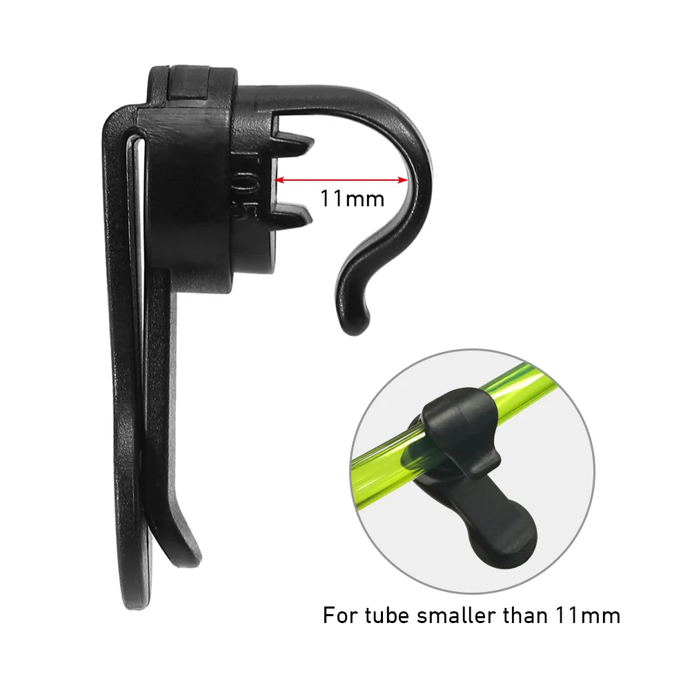 Magnetischer Schlauchclip für Trinkblasen – clever-campen Ansicht 2
