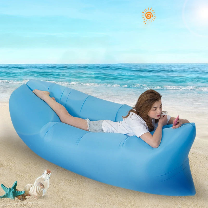 Aufblasbarer Strandstuhl für Outdoor-Aktivitäten – clever-campen Ansicht 6