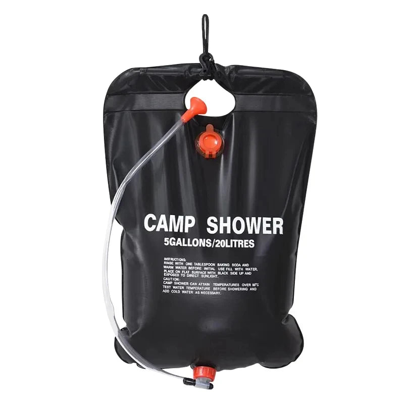 Faltbare Solar-Dusche 20/40L für Camping und Outdoor – clever-campen Ansicht 5