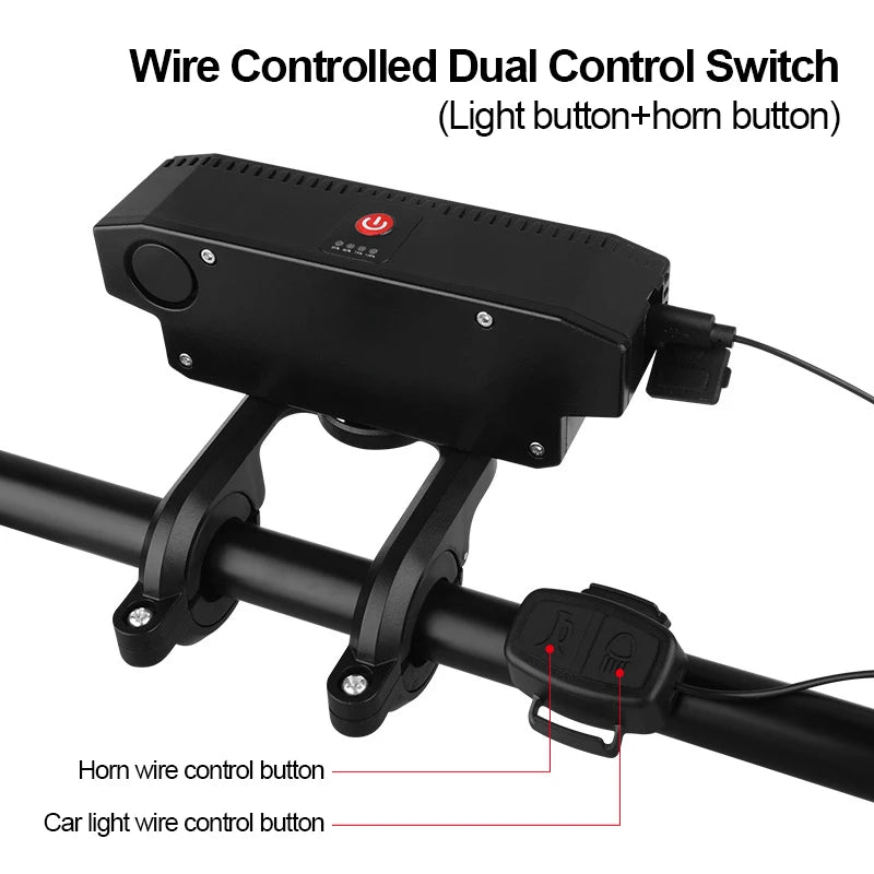 Bicycle-Licht 1000Lumen Fahrrad-Stirnlampe Powerbank – clever-campen Ansicht 5
