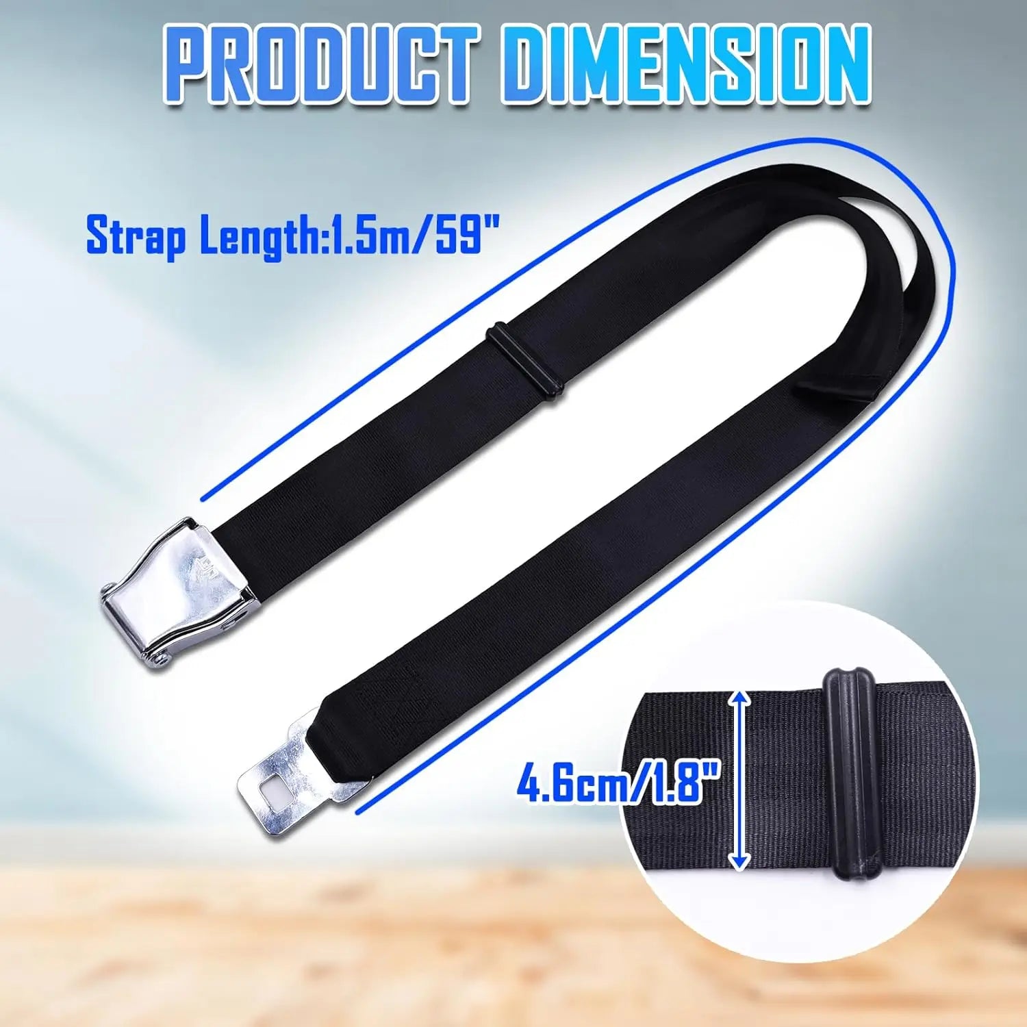 Nordic Hamstring Curl Gurt mit Schnellverschluss für Fitness – clever-campen Ansicht 2