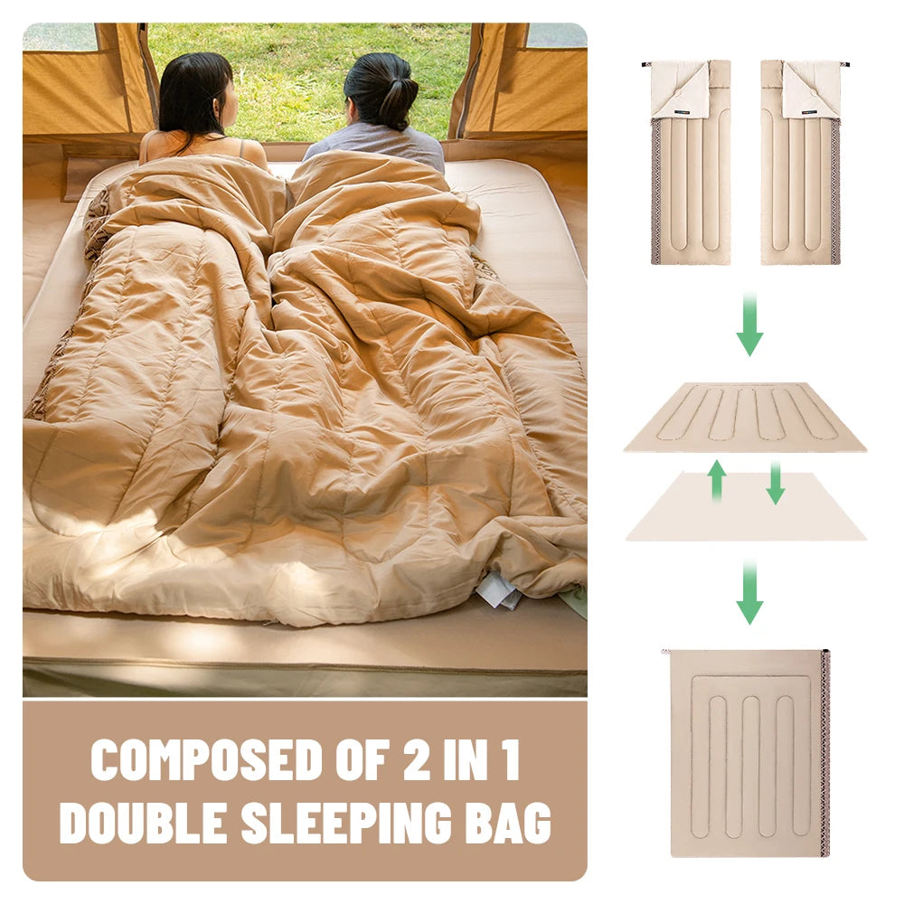 Naturehike Schlafsack für Camping – ultraleicht und bequem – clever-campen Ansicht 3