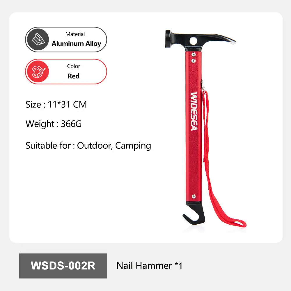 Widesea Aluminium Camping Hammer – Stark und Tragbar – clever-campen Ansicht 6