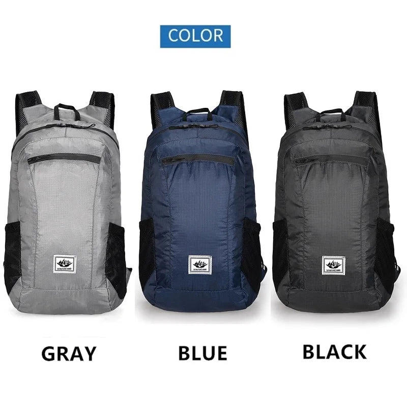 Ultraleichter Outdoor Rucksack – Wasserdicht und Faltbar – clever-campen Ansicht 4