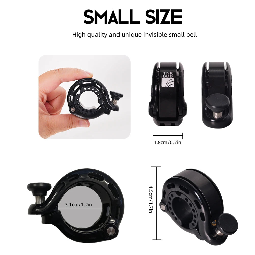 ThinkRider Fahrradklingel – Lautes Sicherheitsignal 110dB – clever-campen Ansicht 5