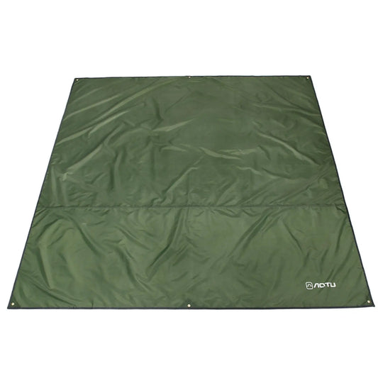 Wasserdichte Camping-Tarp als Schutzunterlage