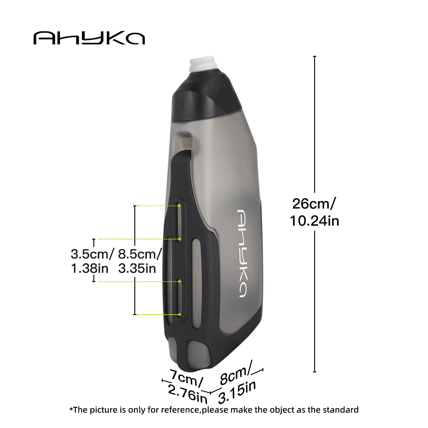 AhyKa Aerodynamische Trinkflasche 600ml Set – clever-campen Ansicht 5