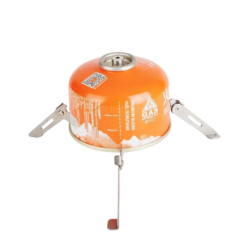 Camping Gaszylinder Halterung | Klappbarer Brenner Halter – clever-campen Ansicht 5