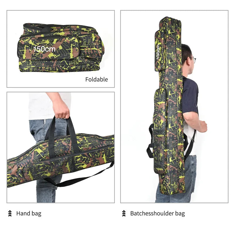 Faltbare Angelruten Tasche 1.3m/1.5m für Outdoor – clever-campen Ansicht 5