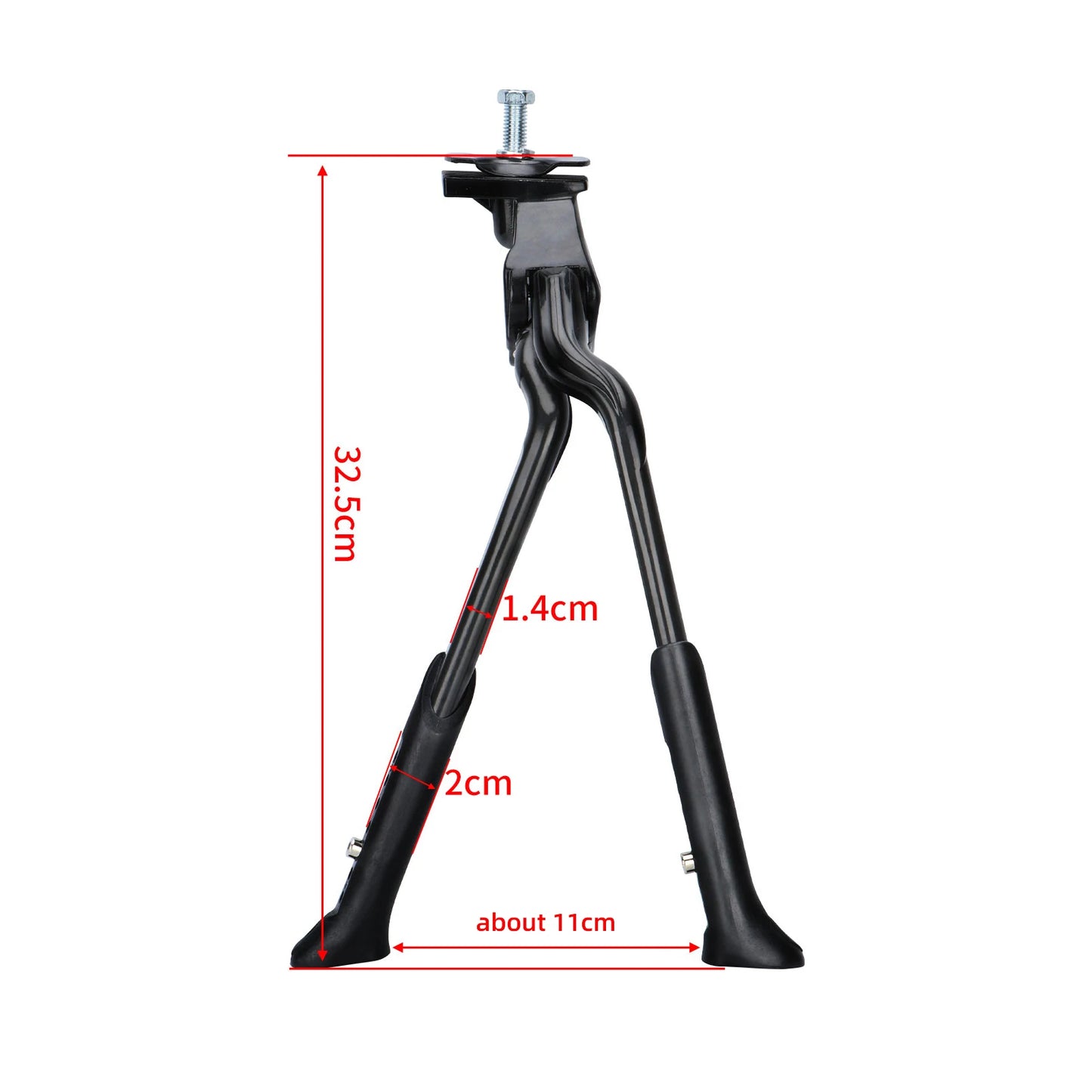 Faltfahrrad-Doppelhalter Fahrrad-Stehsatz Anpassbare Höhe – clever-campen Ansicht 3