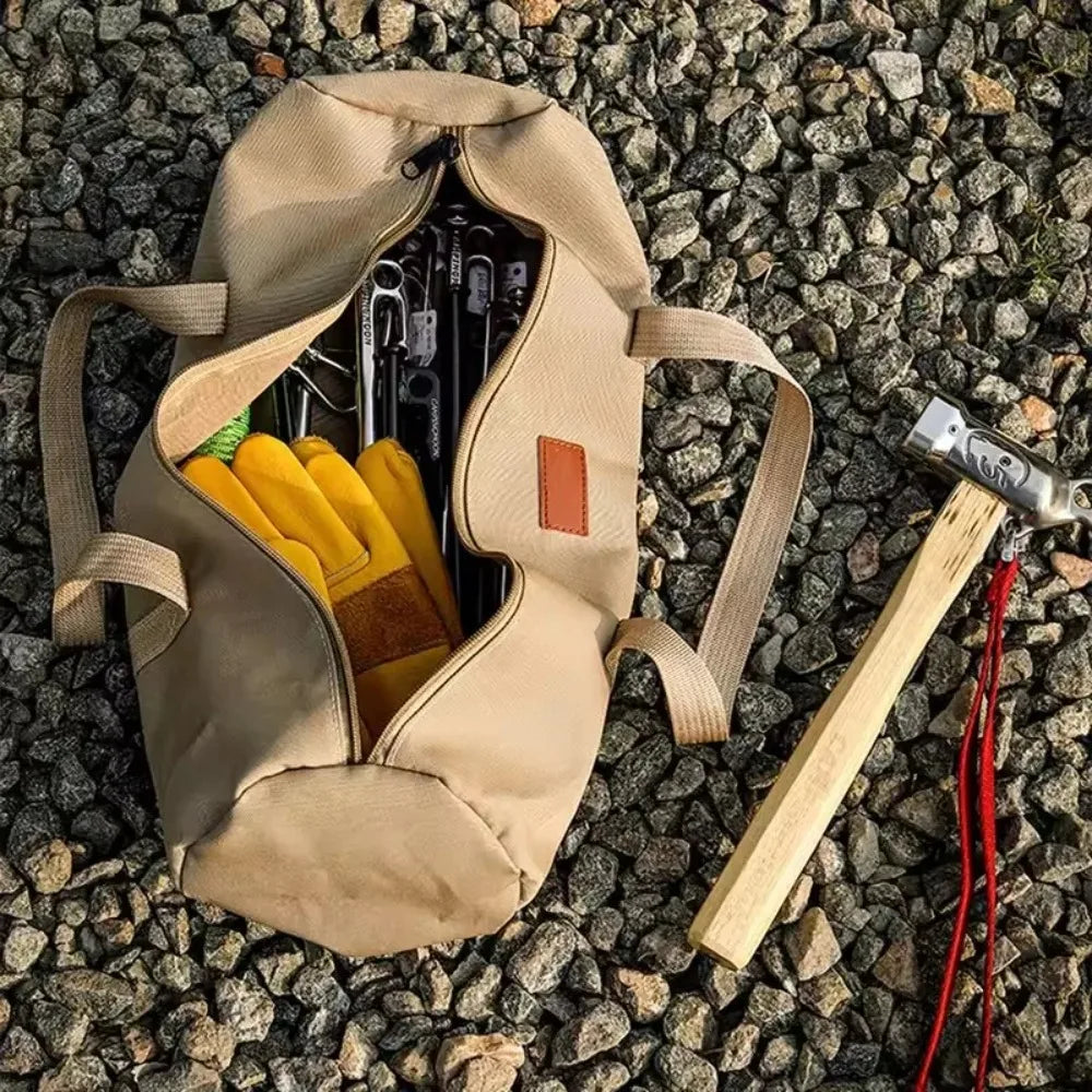 Geräumige Zeltzubehör Tasche für Camping – als Rucksack – clever-campen Ansicht 5