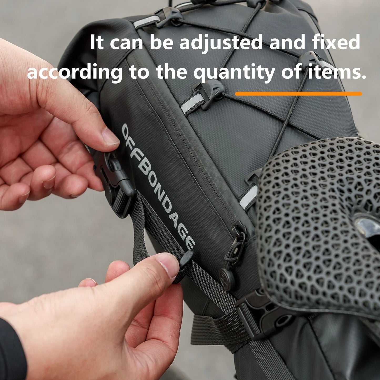 Wasserdichte Fahrradtasche 15L - Grosse Kapazität – clever-campen Ansicht 6