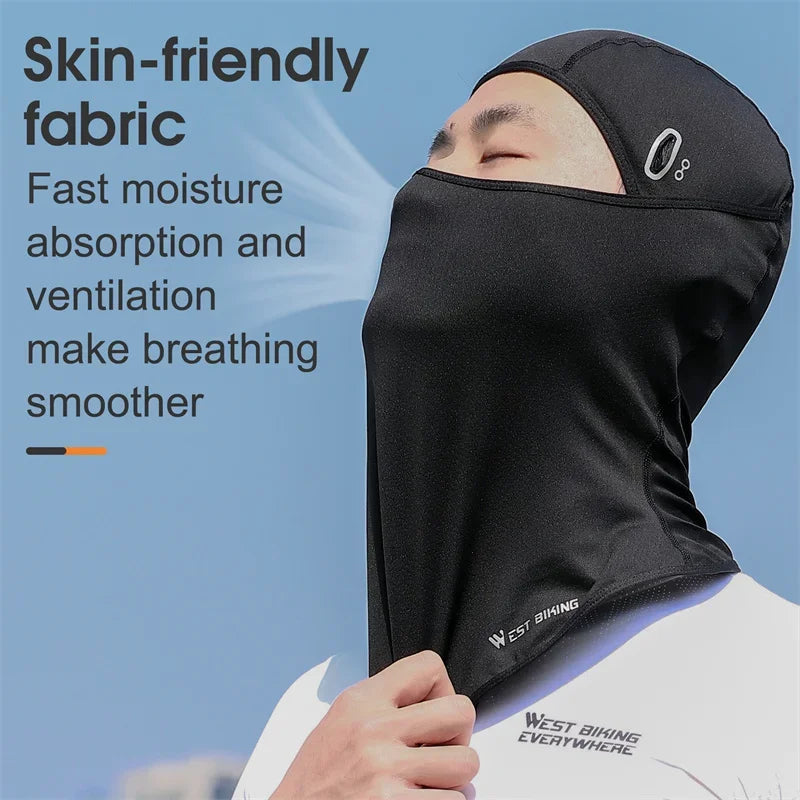 West Biking Balaclava mit UV-Schutz für Outdoor-Aktivitäten – clever-campen Ansicht 2