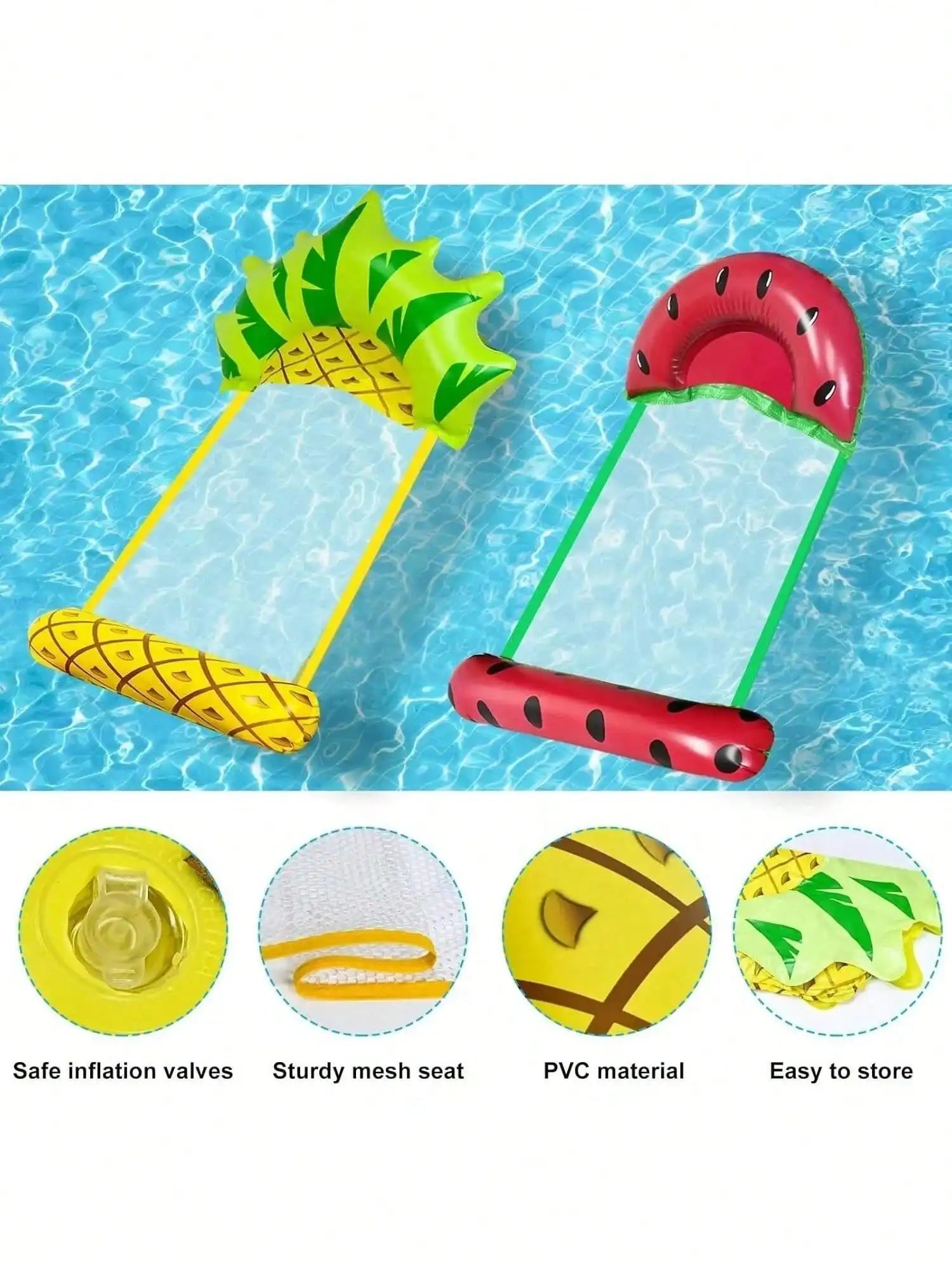Aufblasbare Wasser Hängematte für Pool & Strand – clever-campen Ansicht 2