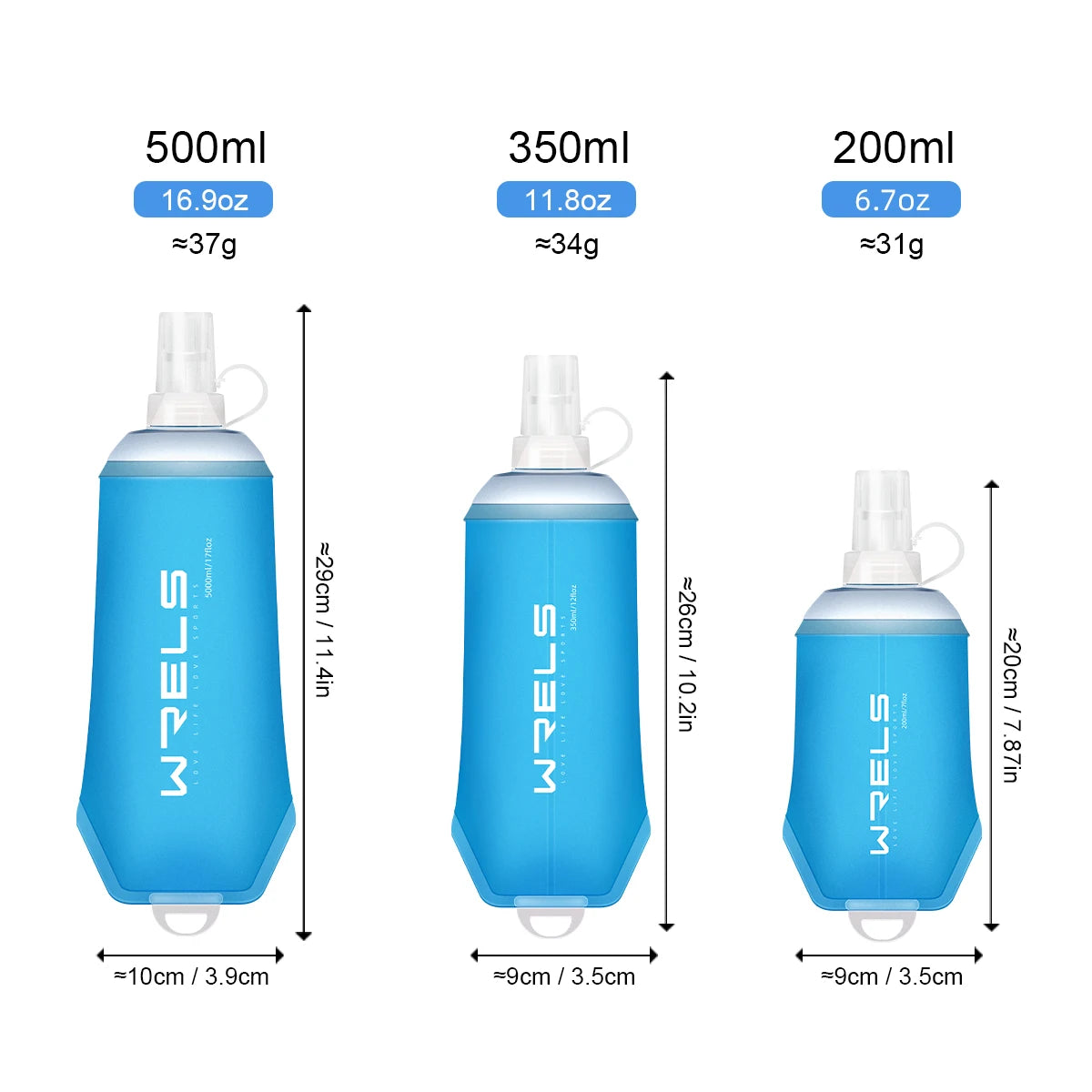 WRELS Outdoor Sport Trinkflasche faltbar für Camping – clever-campen Ansicht 6