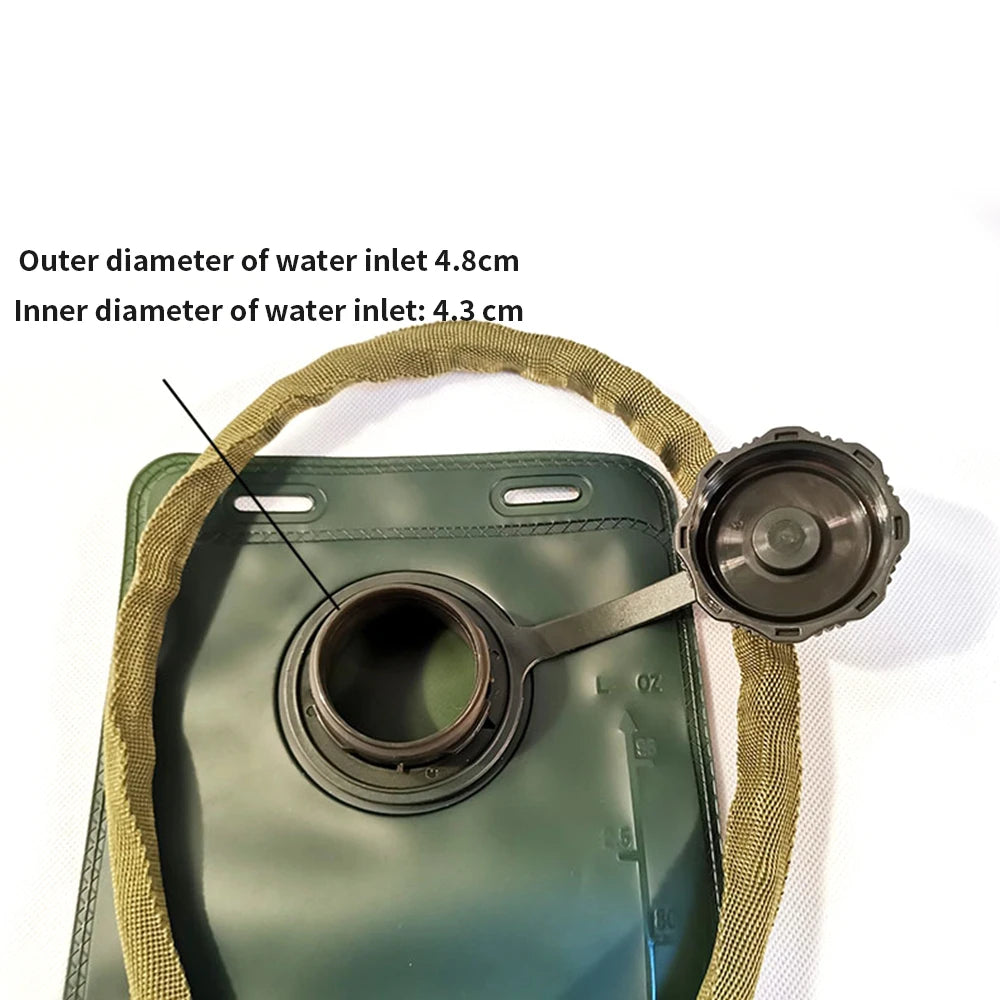 Trinkblase 2L 2.5L 3L Wasserreservoir für Camping & Outdoor – clever-campen Ansicht 5