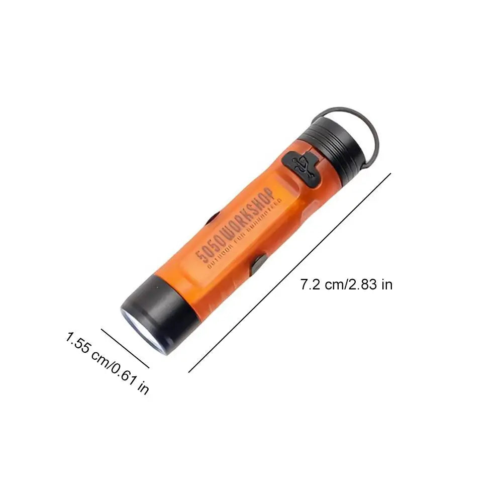Mini LED Taschenlampe mit 5 Modi – tragbar und vielseitig – clever-campen Ansicht 6