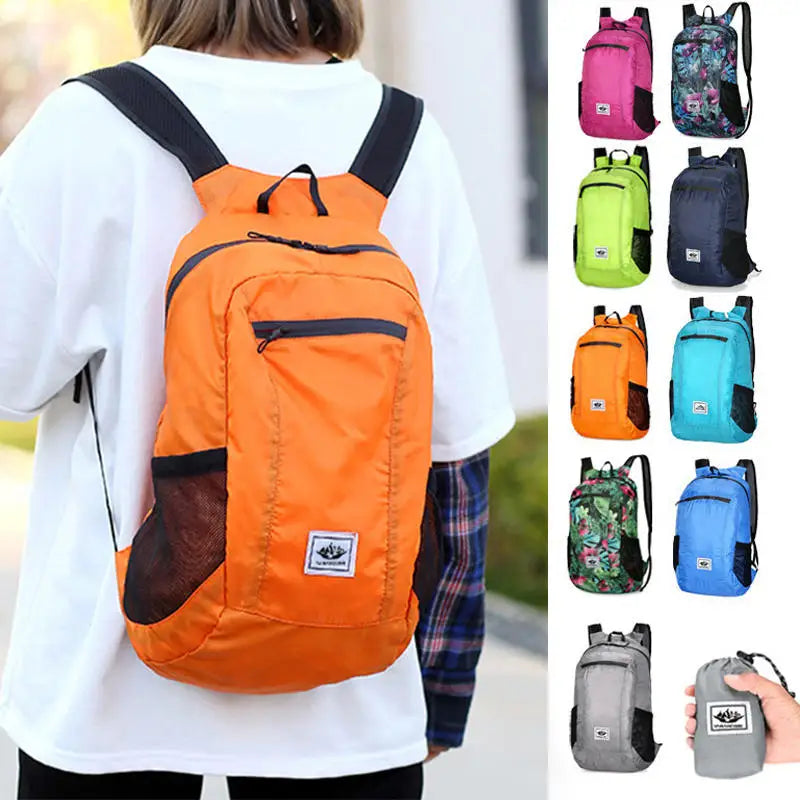 20L Faltbarer Rucksack für Outdoor & Reisen – clever-campen Ansicht 6