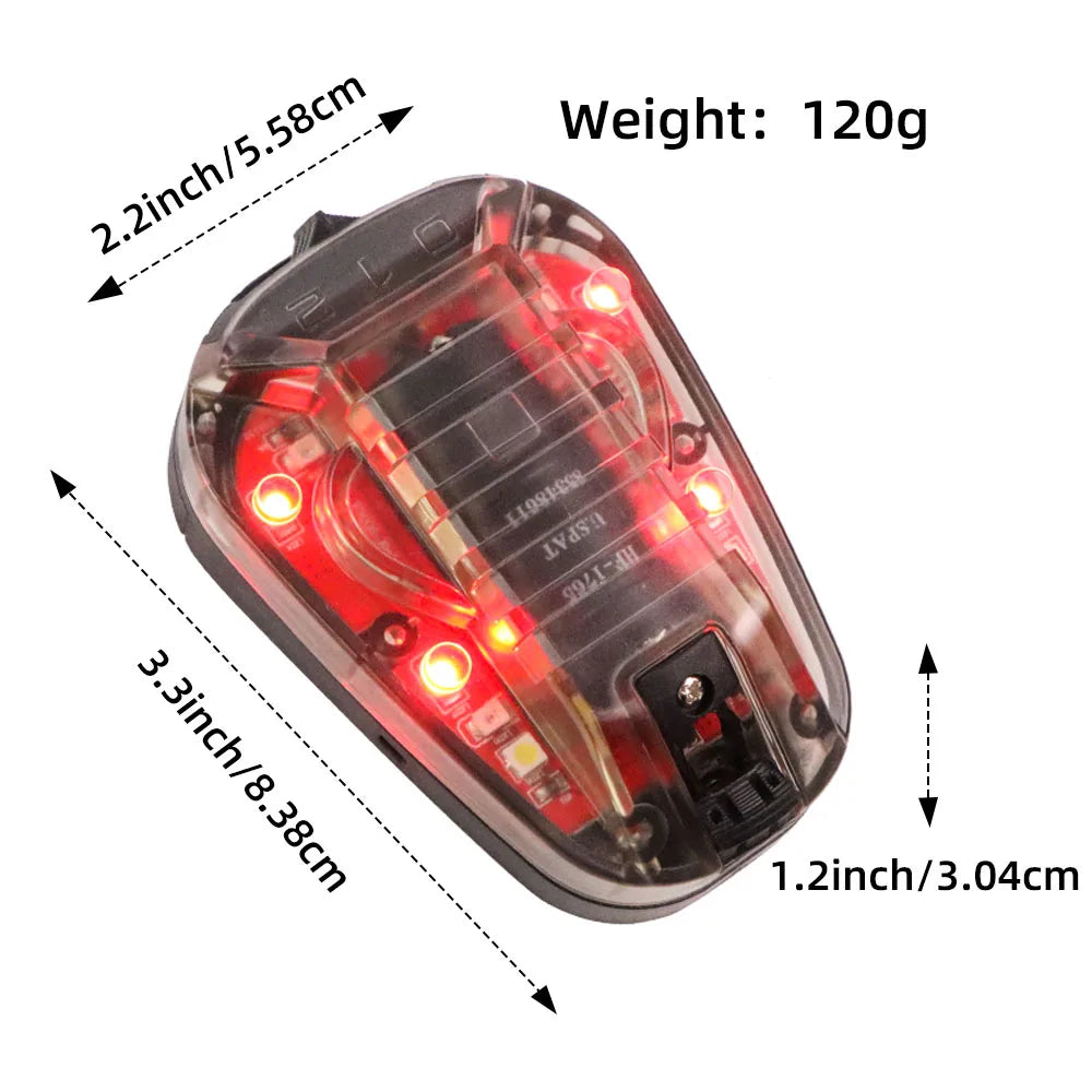 Taktische Sicherheitslampe mit Stroboskoplicht – clever-campen Ansicht 6