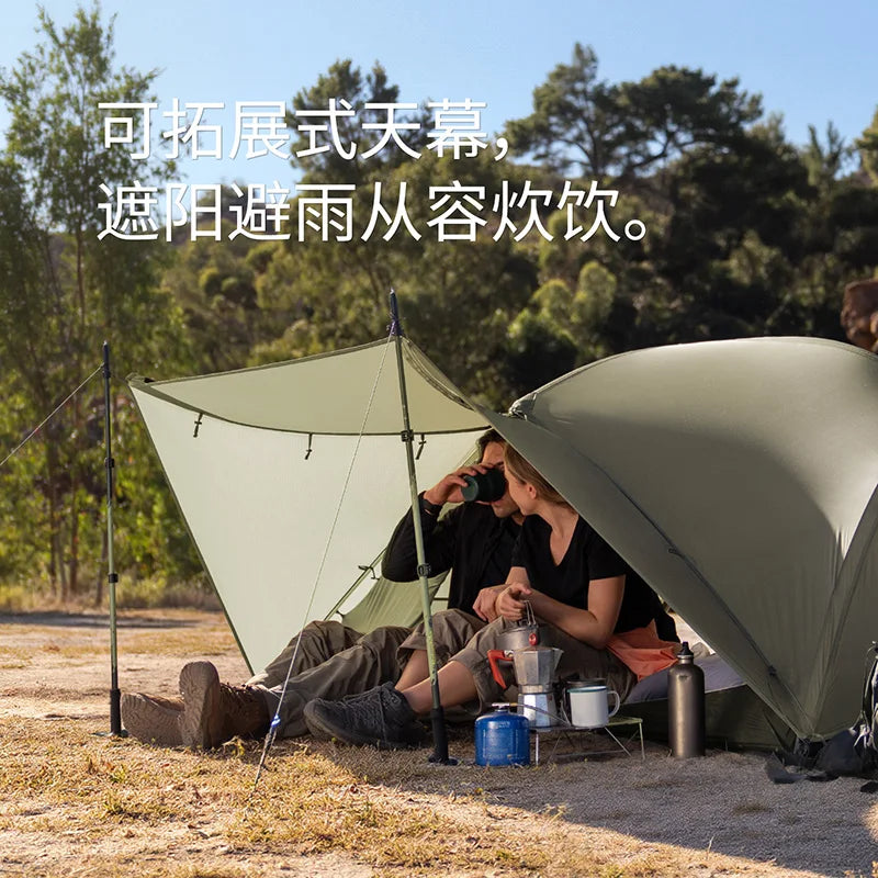 Naturehike 20D Mongar PRO Zelt 1-3 Personen ultraleicht – clever-campen Ansicht 5