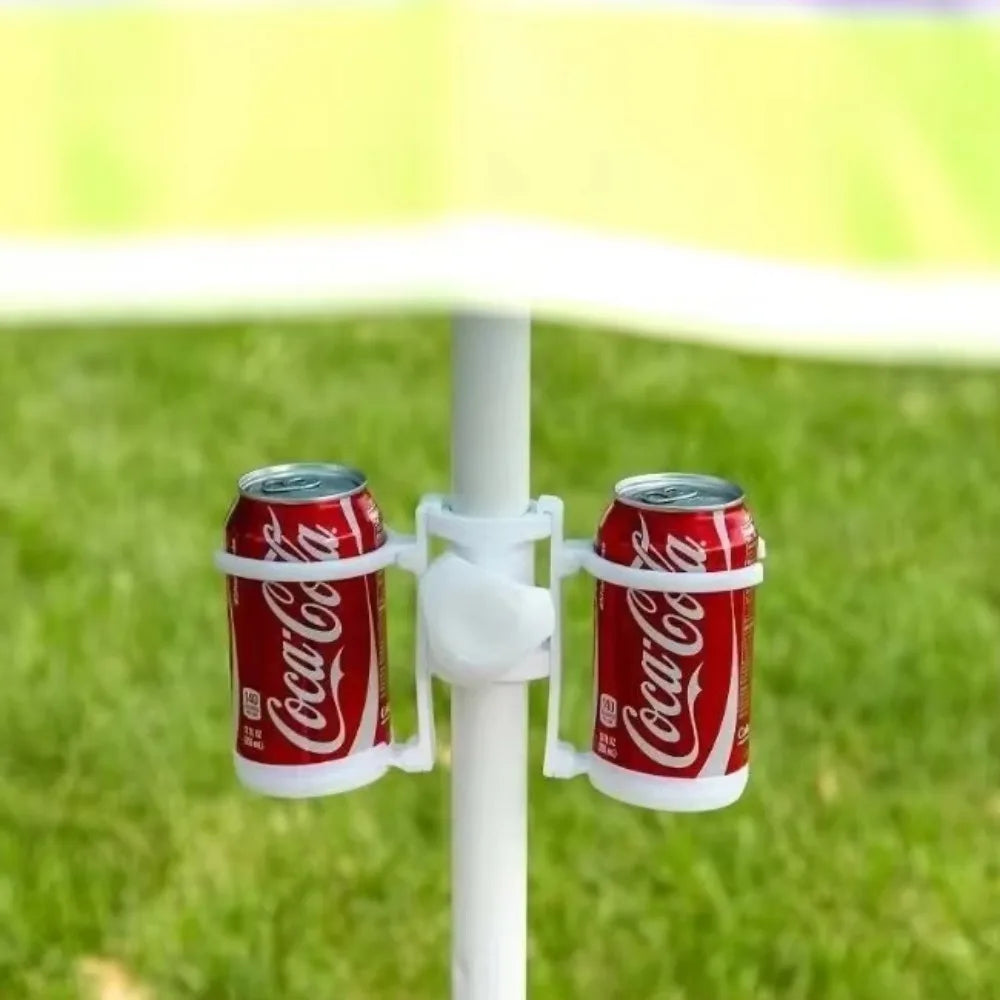 Beachschirm-Trinkhalter für Strand und Pool – clever-campen Ansicht 5