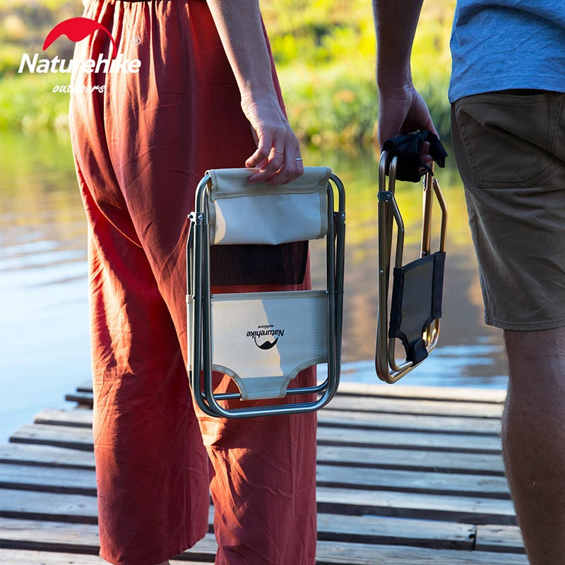 Naturehike Ultraleichter Campingstuhl mit Tragetasche – clever-campen Ansicht 3