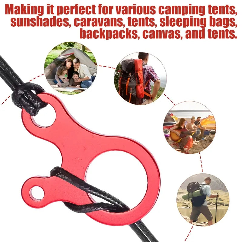 Dehnbare Bungee-Seile 30/60/90/120/150CM – aus Metall – clever-campen Ansicht 6
