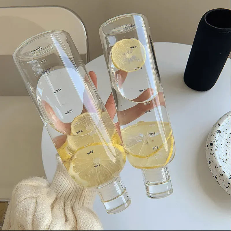500ml Elegante Auslaufsichere Wasserflasche – clever-campen Ansicht 3