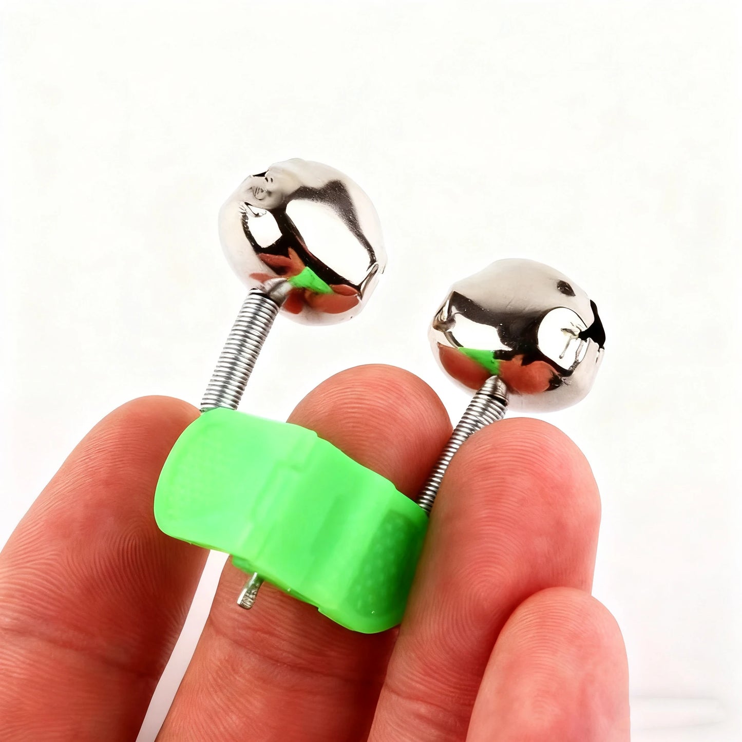 Angelbeiwecker mit Doppelglocken und Clip – clever-campen Ansicht 2