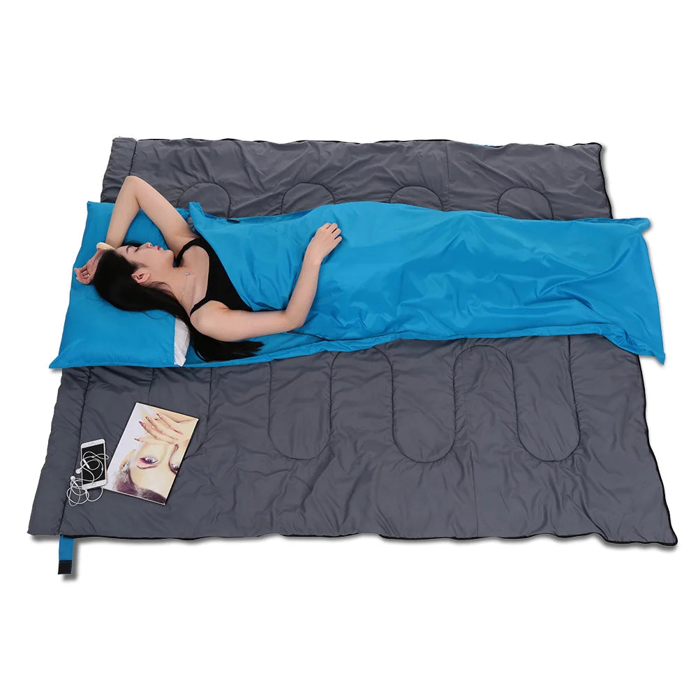 Wasserdichter Kompressions-Schlafsack für Camping – – clever-campen Ansicht 4