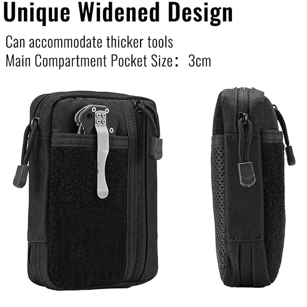 EDC Pouch Organizer mit 6 Fächern für Multitools – clever-campen Ansicht 2