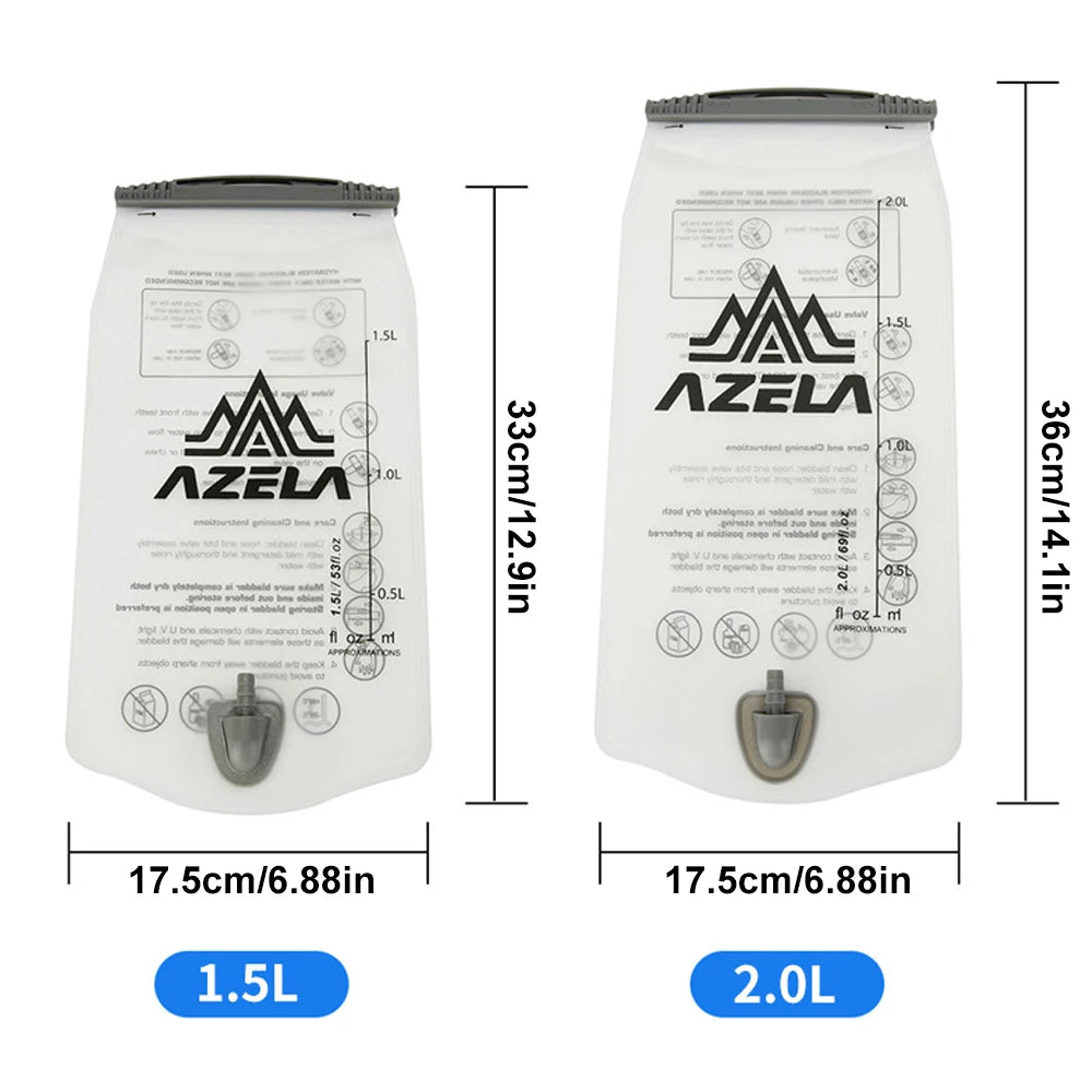 1.5L/2L Trinkblase für Rucksack – Auslaufsicheres – clever-campen Ansicht 6