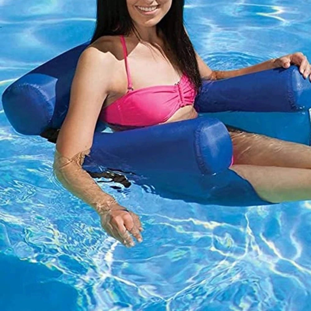 Aufblasbare Wasser-Hängematte für Pool und Strand – clever-campen Ansicht 4