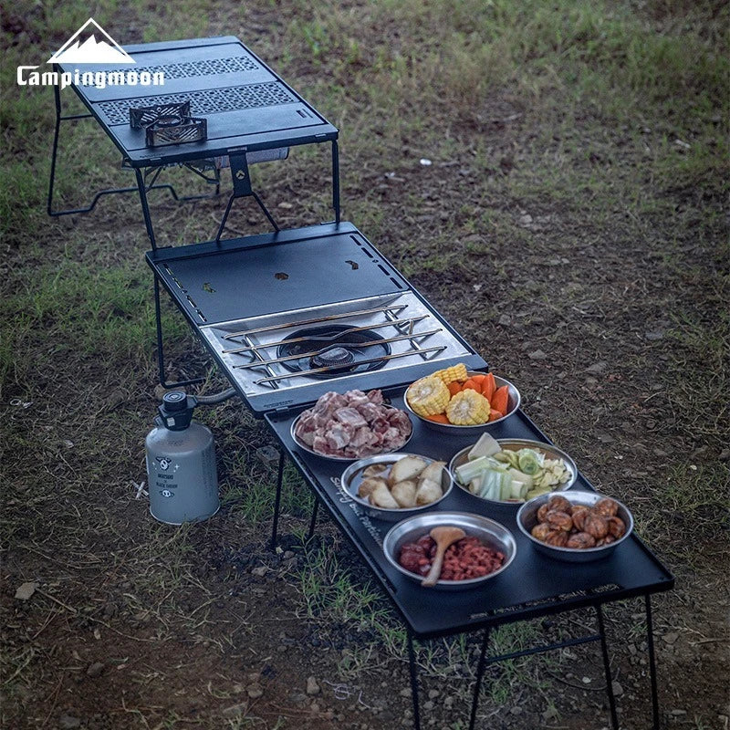 Campingtisch mit Abdeckung für Snow Peak Stove – clever-campen Ansicht 3