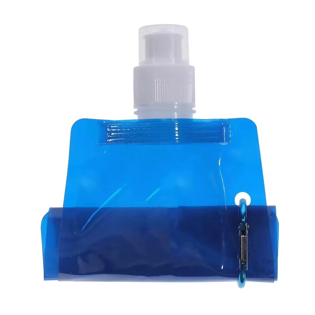 500ML Faltbare Silikon Trinkflasche für Outdoor Aktivitäten – clever-campen Ansicht 5