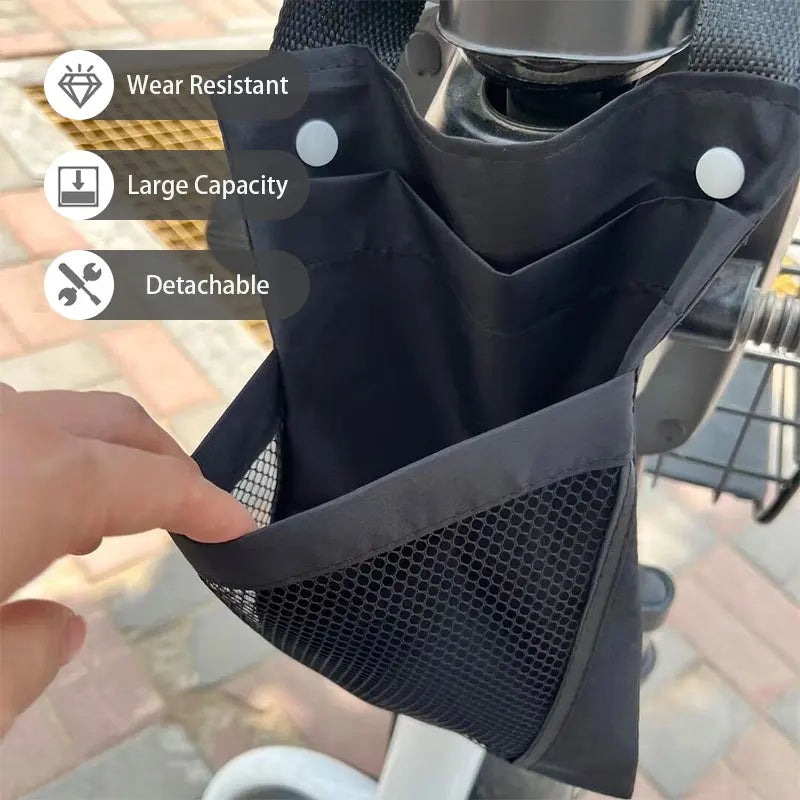 Fahrradtasche für Lenker – Abnehmbarer Aufbewahrungstasche – clever-campen Ansicht 5